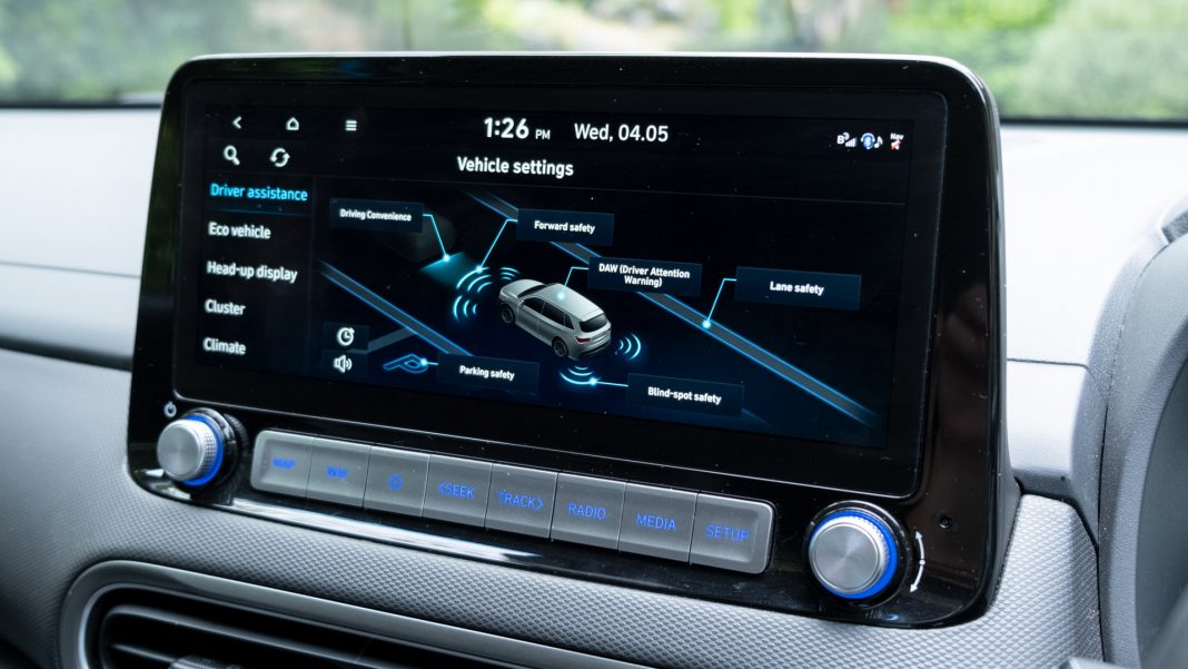 Hyundai Kona Electric facelift safety