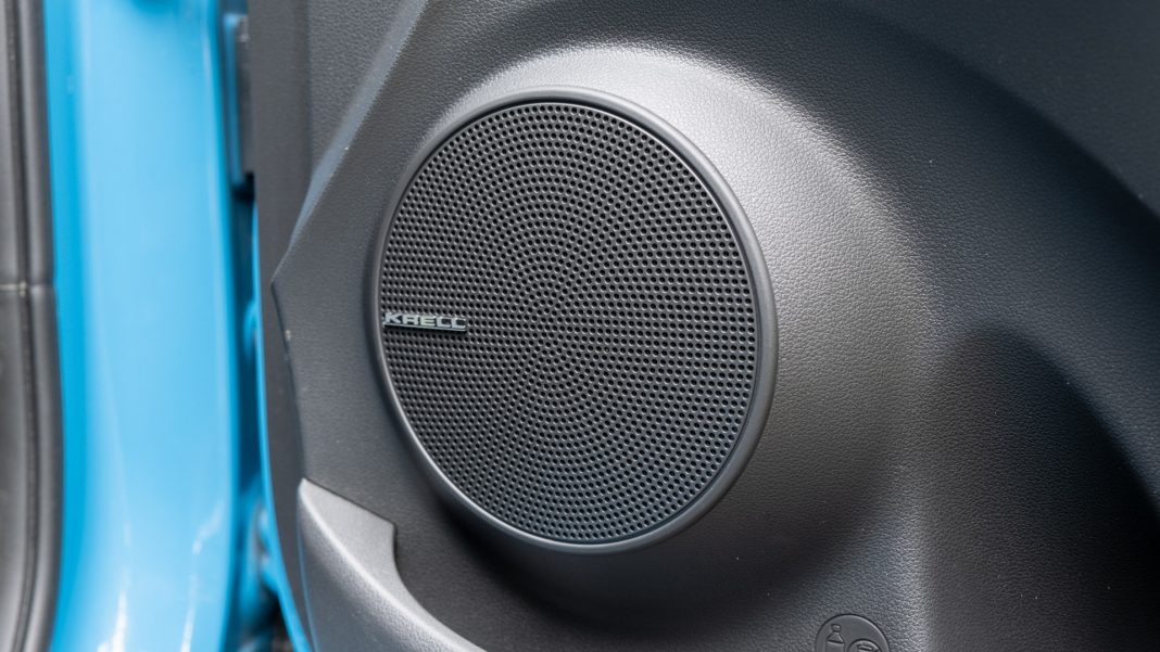 Hyundai Kona Electric facelift speaker