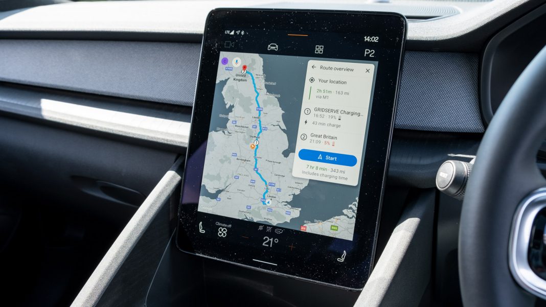 Polestar 2 Single Motor charging stop