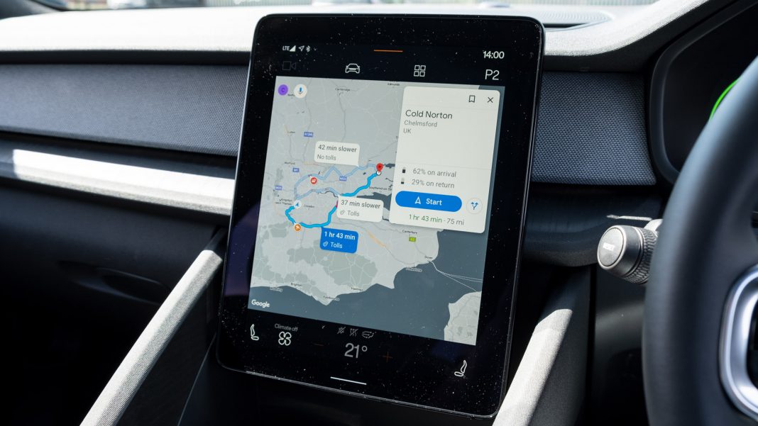 Polestar 2 Single Motor maps