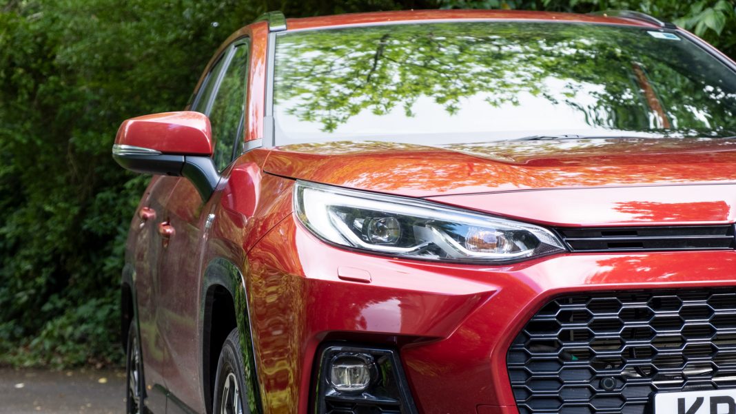 Suzuki Across headlights