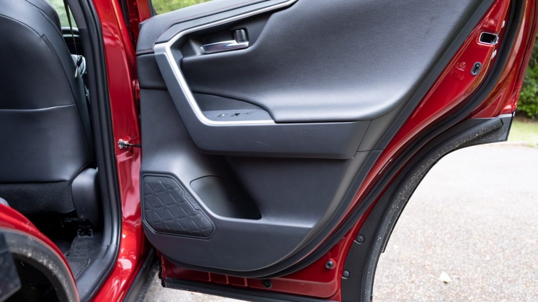 Suzuki Across rear door