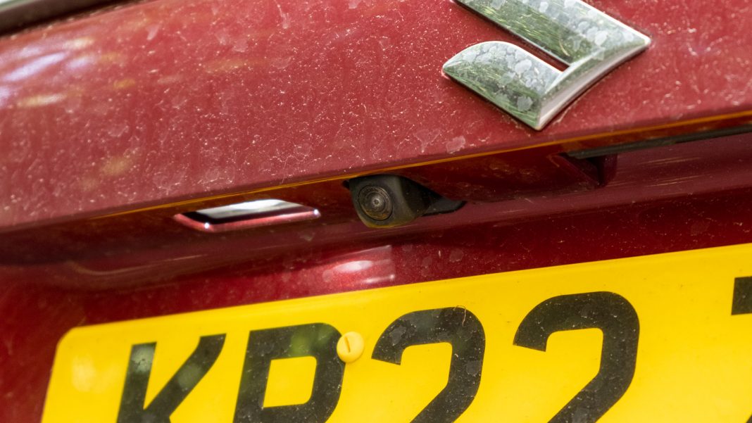 Suzuki Across rearview camera