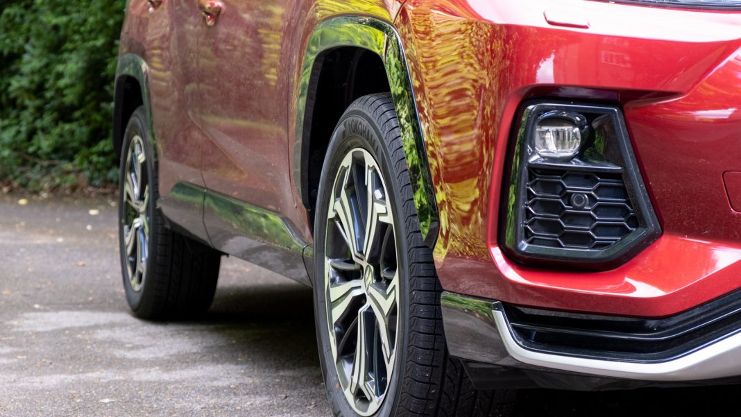 Suzuki Across wheels