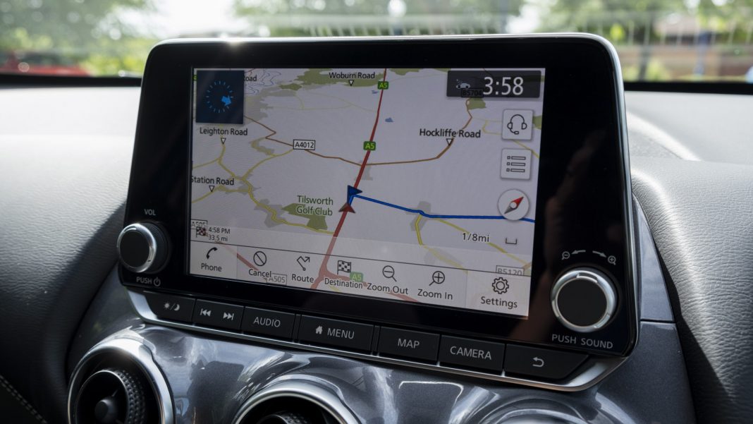 Nissan Juke Hybrid maps