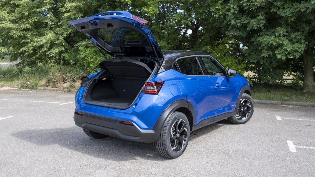 Nissan Juke Hybrid tailgate