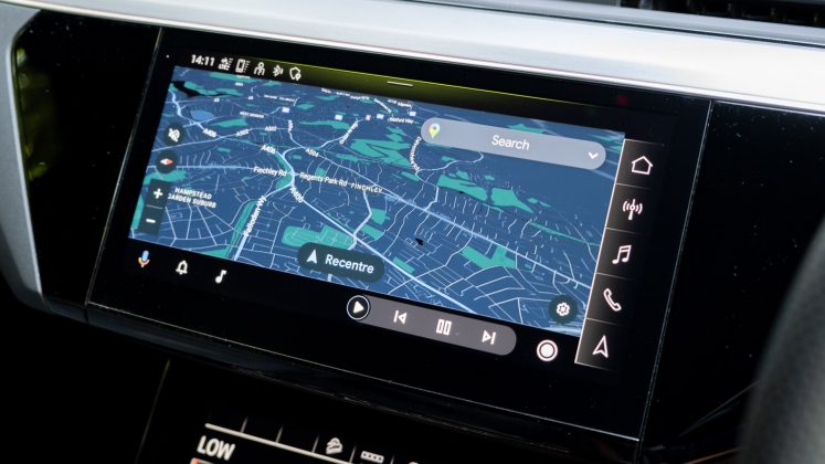Audi e-tron S Android Auto