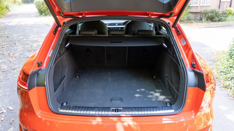 Audi e-tron S boot space