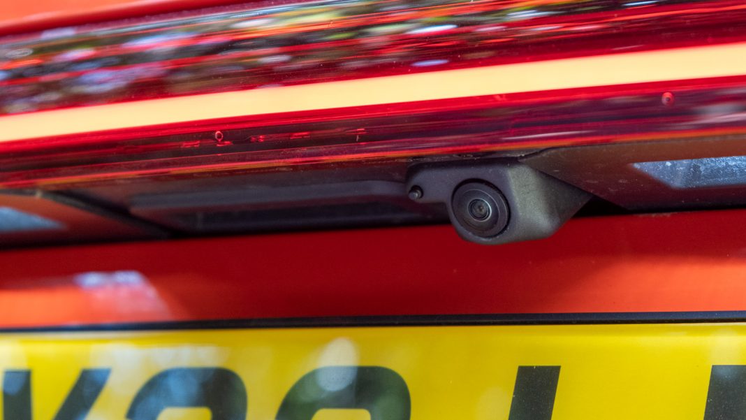 Audi e-tron S camera