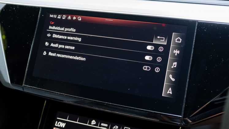 Audi e-tron S safety