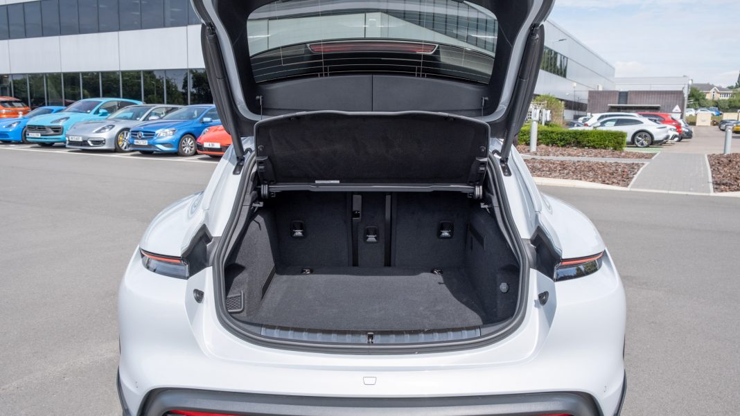 Porsche Taycan Cross Turismo boot space