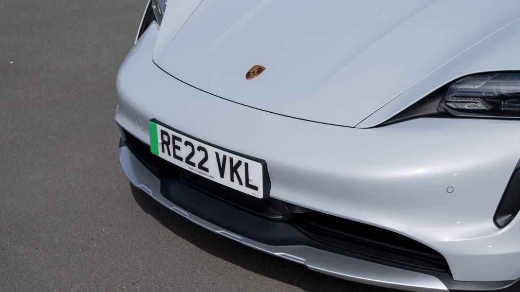 Porsche Taycan Cross Turismo bumper