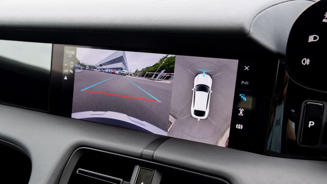 Porsche Taycan Cross Turismo cameras