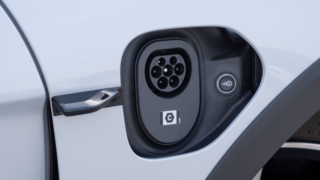 Porsche Taycan Cross Turismo charging port