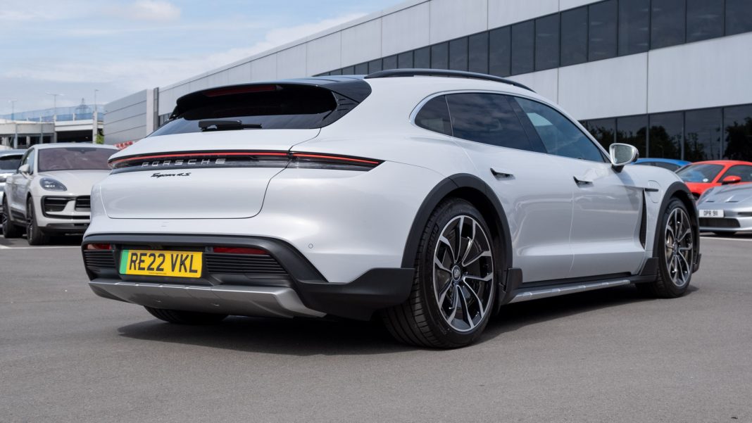 Porsche Taycan Cross Turismo rear