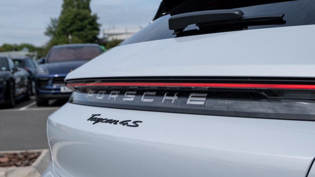 Porsche Taycan Cross Turismo rear lights