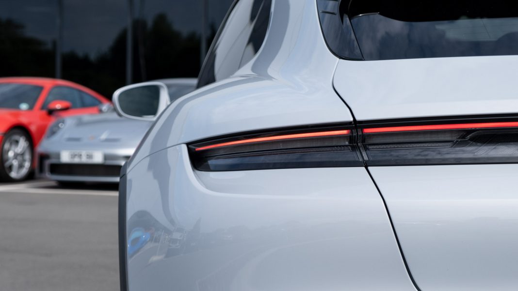 Porsche Taycan Cross Turismo tail lights