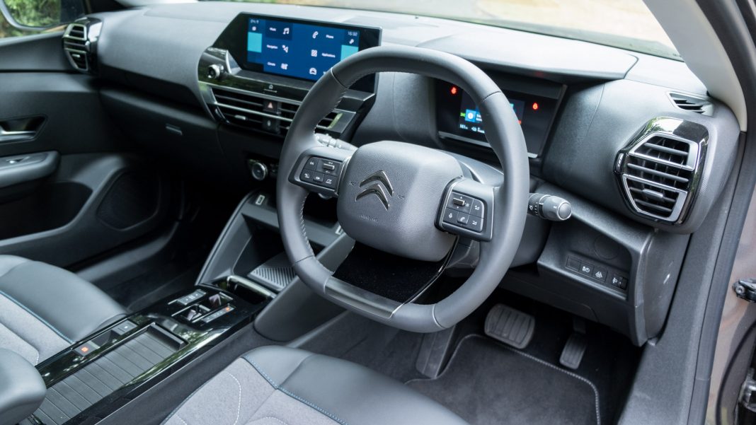 Citroen e-C4 interior
