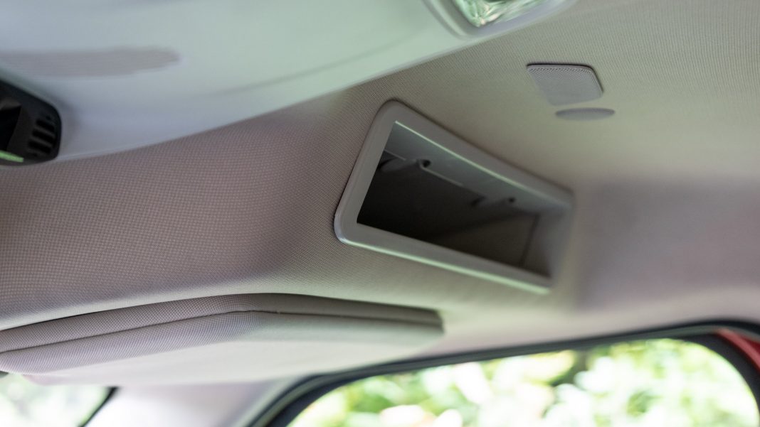 LEVC TX front storage space