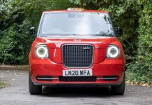 What can we do about the electrification of fleets stalling? LEVC TX frontal view