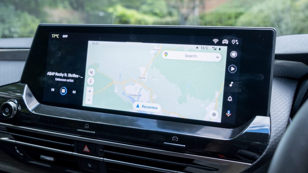 Citroen C5 X Android Auto
