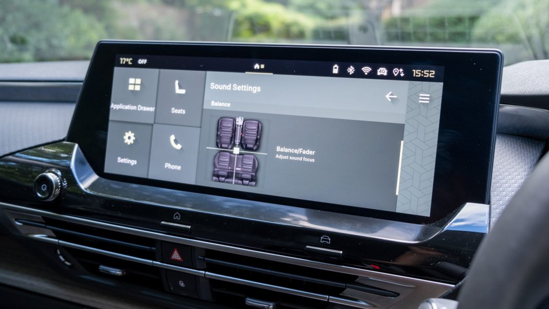 Citroen C5 X EQ settings