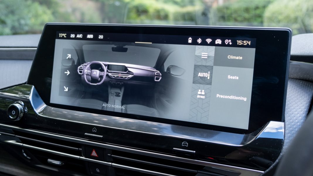 Citroen C5 X climate