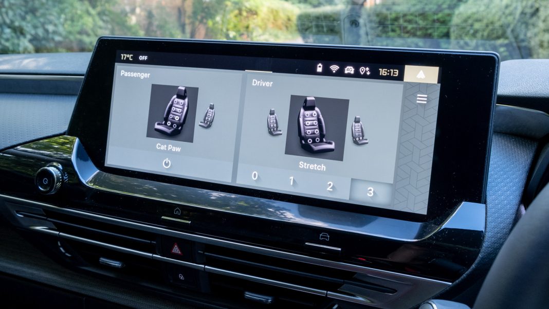 Citroen C5 X massage seats