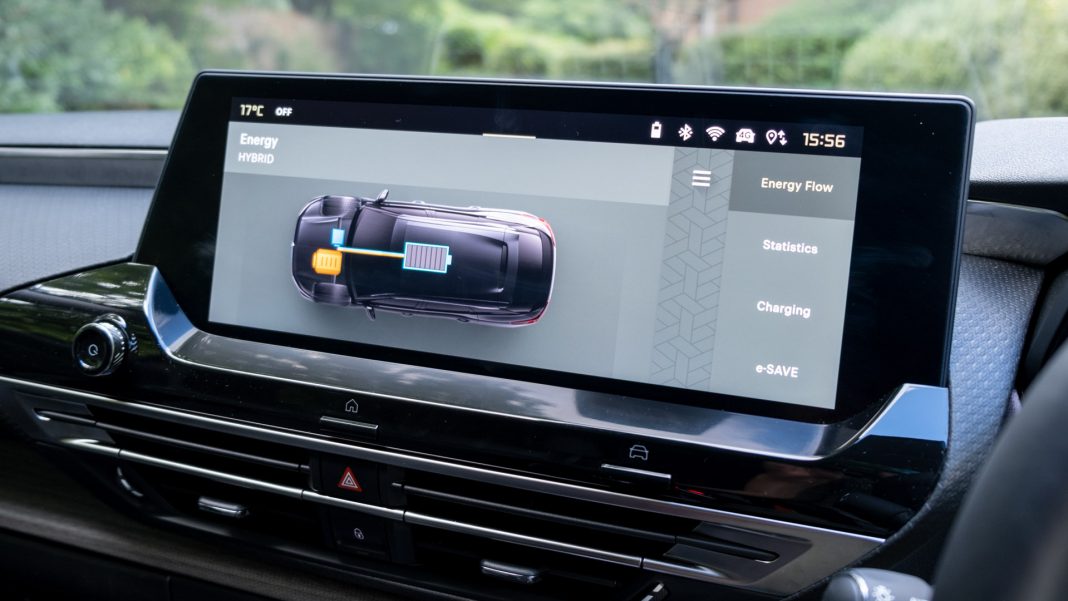 Citroen C5 X powertrain