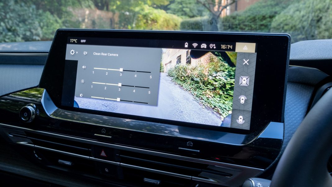 Citroen C5 X rear camera washer