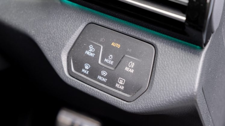 Volkswagen ID.5 touch controls