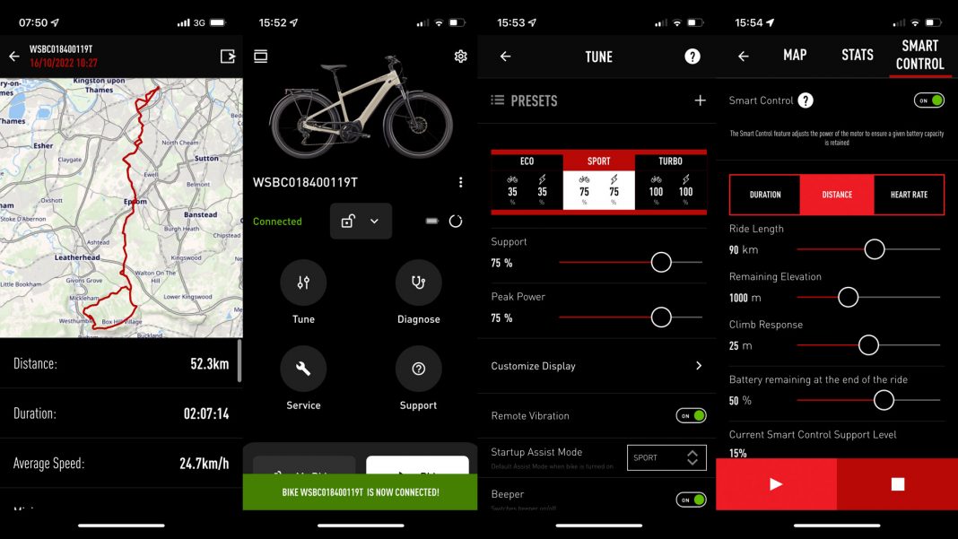 Specialized Turbo Vado app
