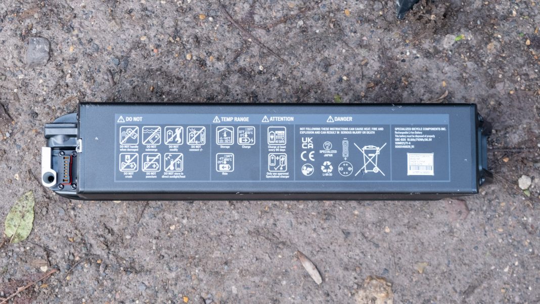 Specialized Turbo Vado battery design