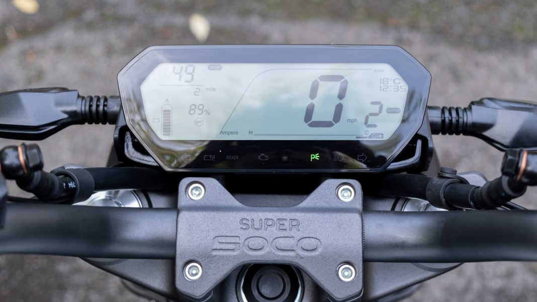 Super Soco TS Street Hunter level 2