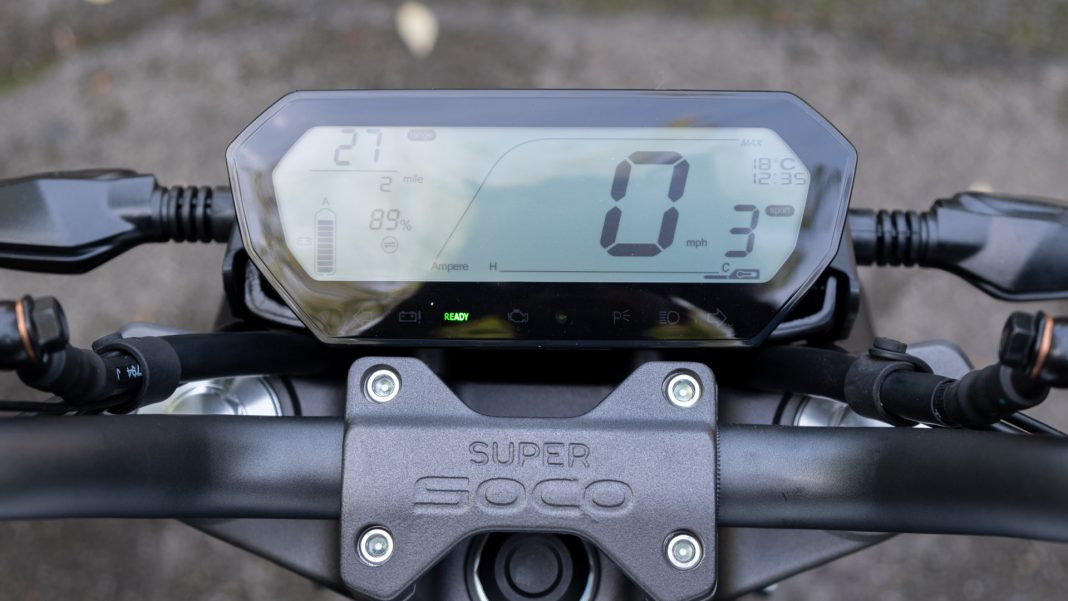 Super Soco TS Street Hunter level 3