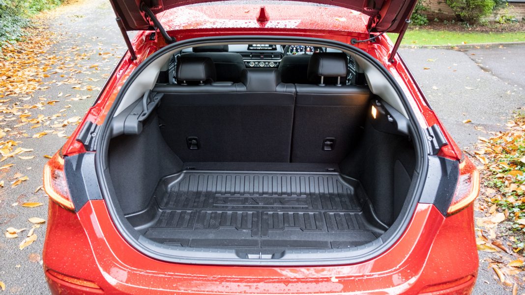 Honda Civic boot capacity