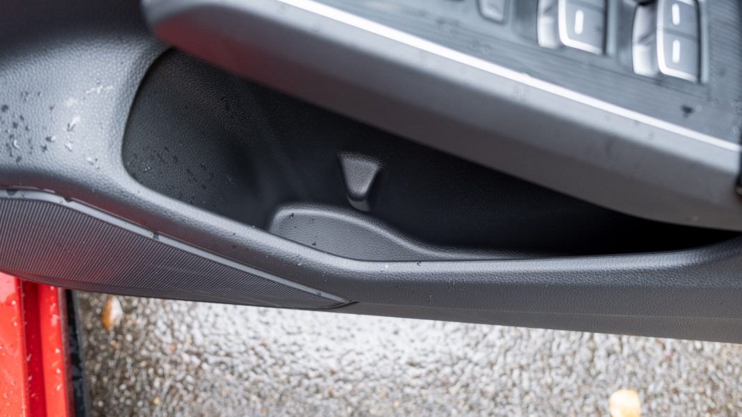 Honda Civic front door compartment