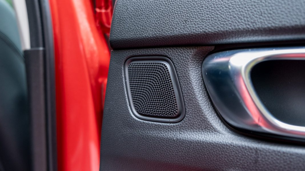 Honda Civic rear tweeter