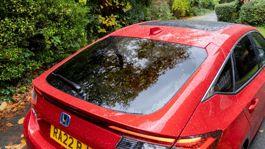 Honda Civic rear window