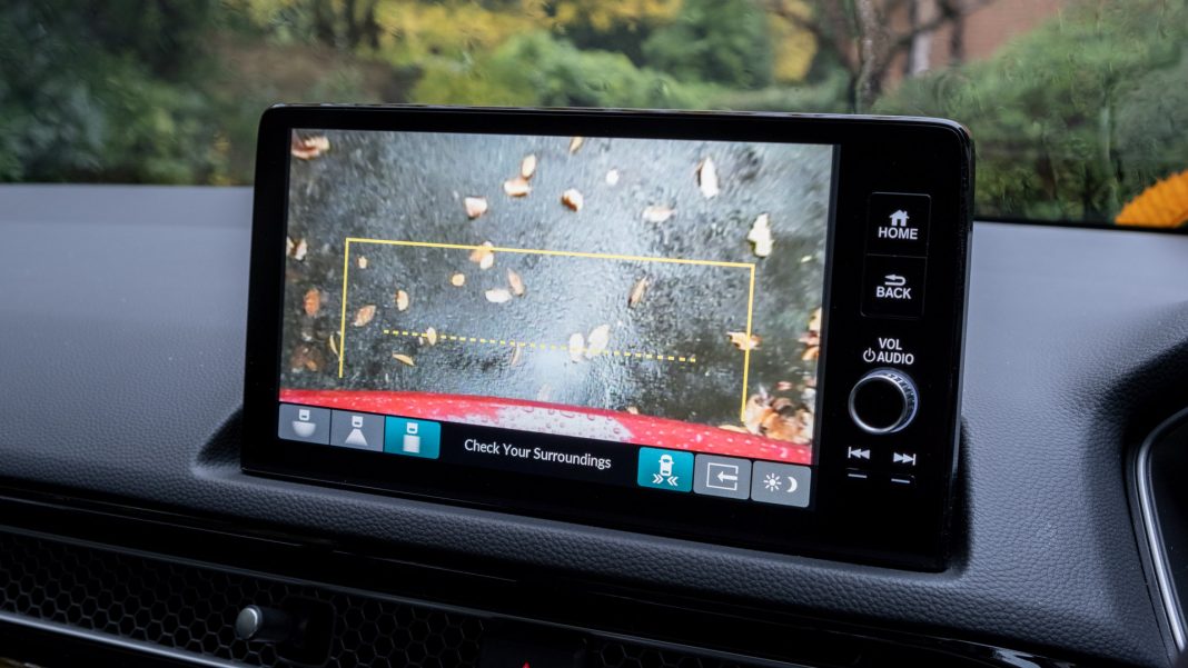 Honda Civic rearview camera