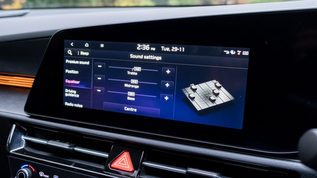 Kia Niro EV EQ settings