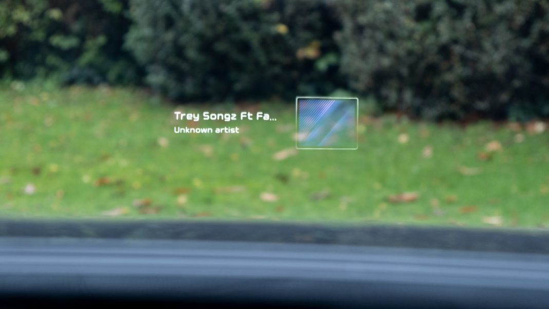 Kia Niro EV HUD info