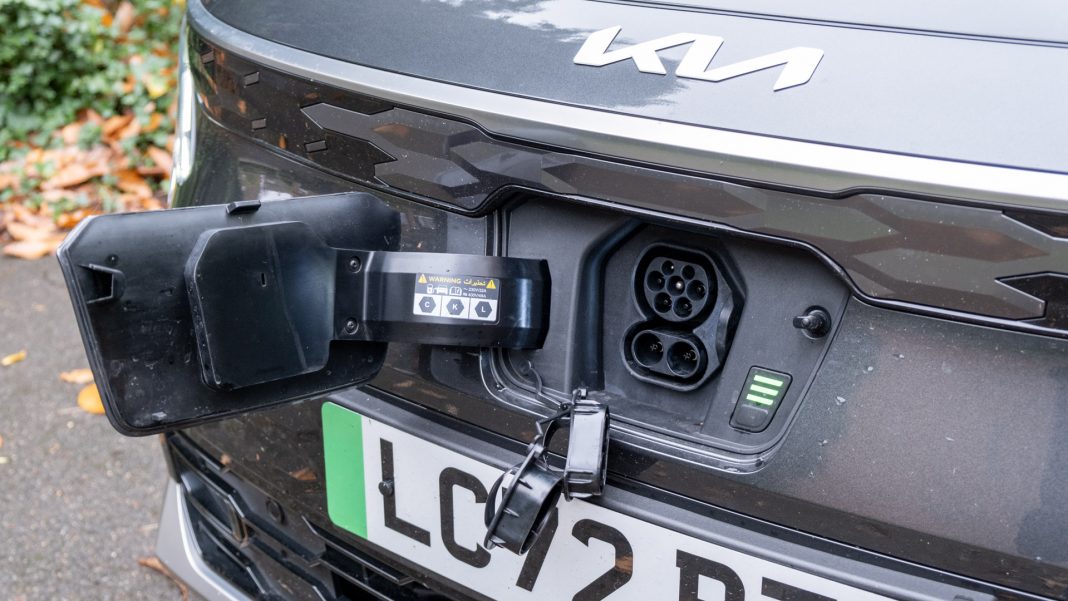 Kia Niro EV charging