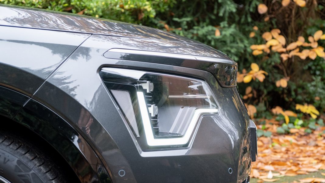 Kia Niro EV headlight design