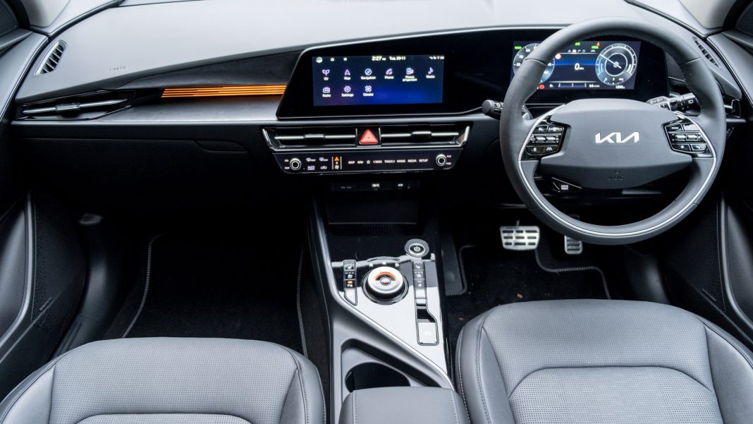 Kia Niro EV interior storage space