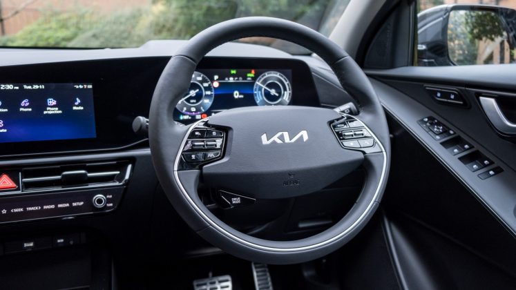 Kia Niro EV steering wheel