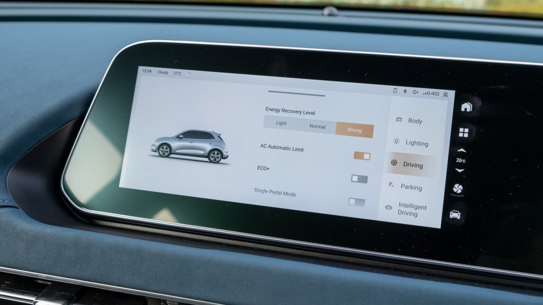 Ora Funky Cat regenerative braking