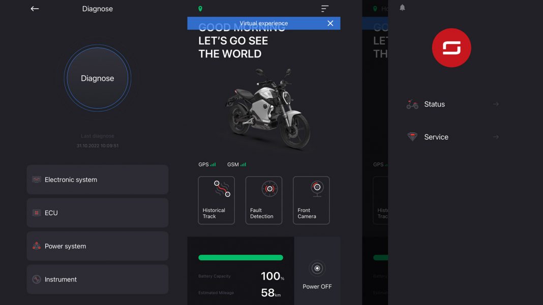 Super Soco TS Street Hunter app