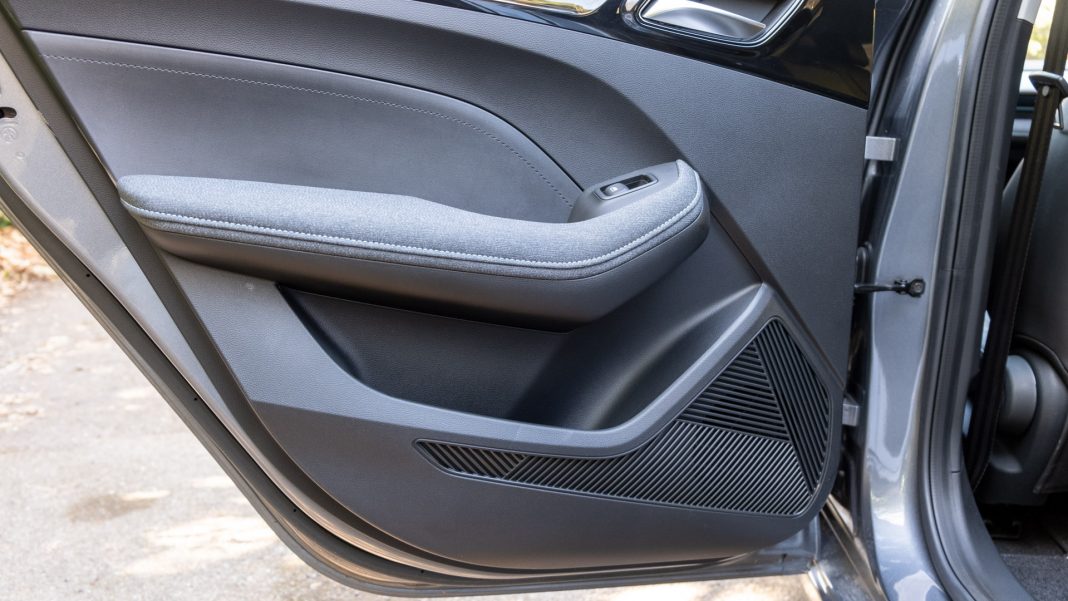 New MG5 EV front door