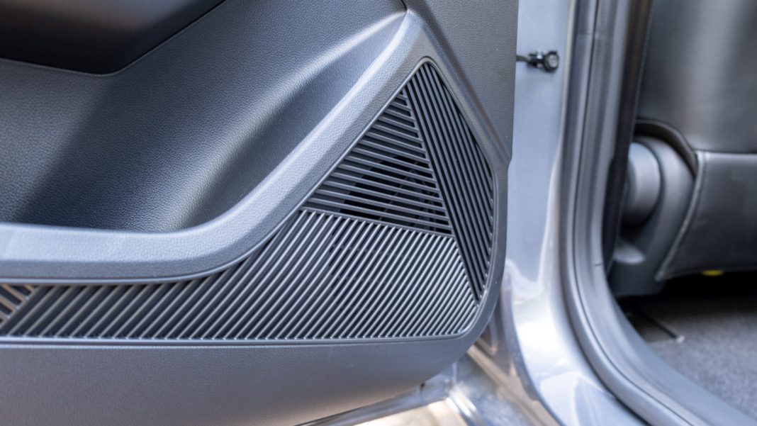 New MG5 EV front door speaker